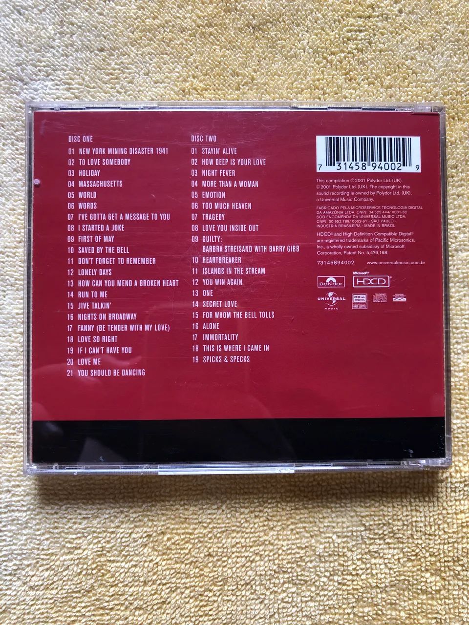 CD BEE GEES DUPLO THEIR GREATEST HITS  - Foto 2