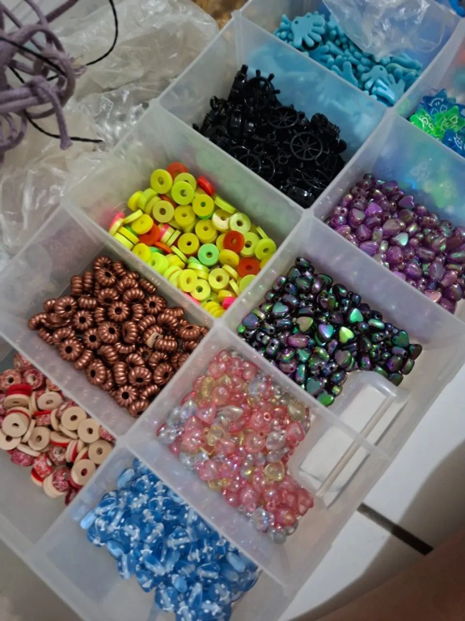 Materiais para confecção de acessórios de miçangas  - Foto 3