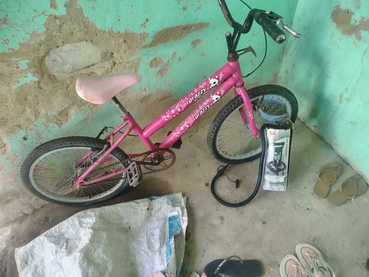Bicicleta aro 20 em boas condições  - Foto 4