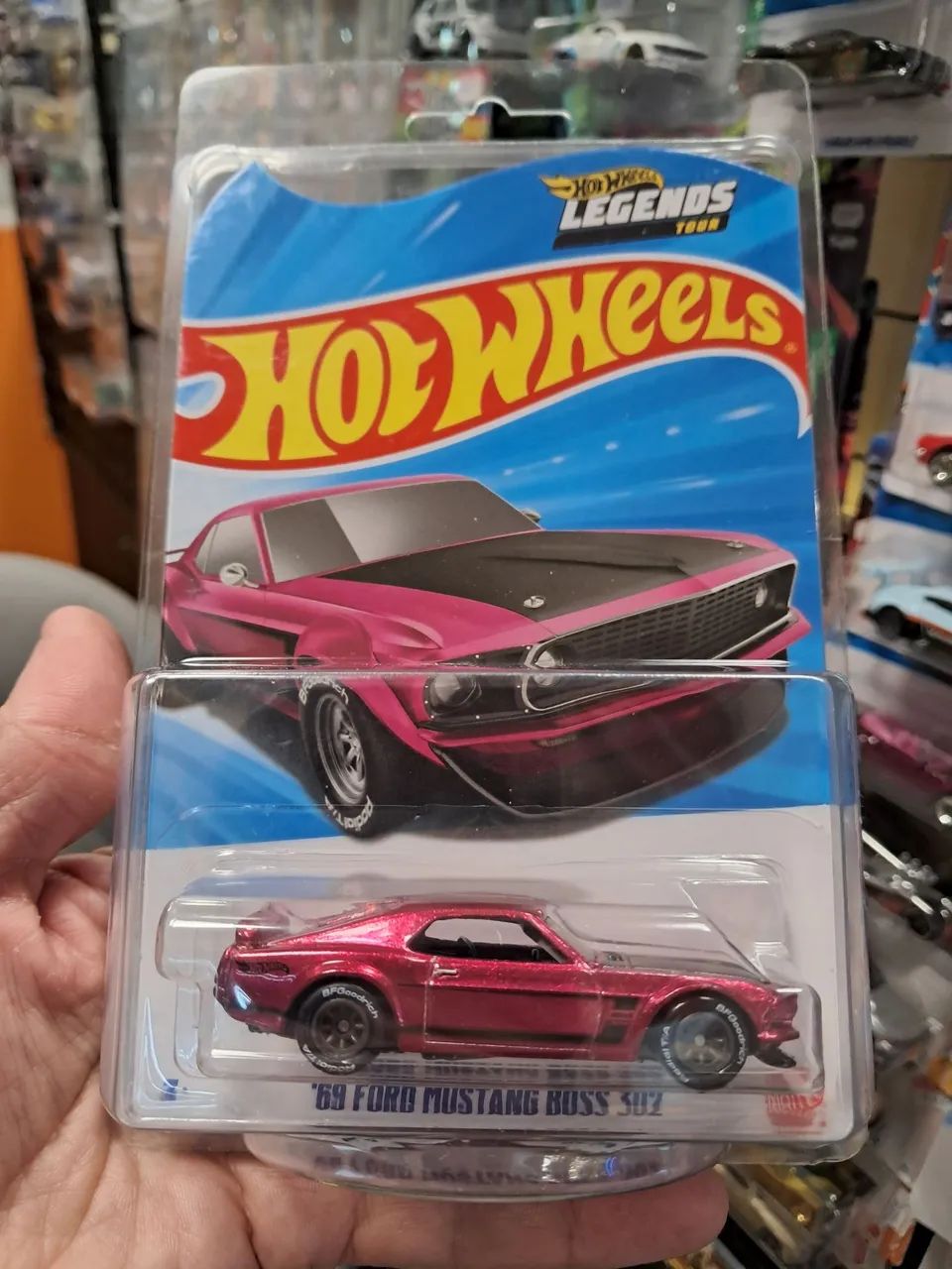 Ford Mustang Boss 302 Hotwheels Legends Tour