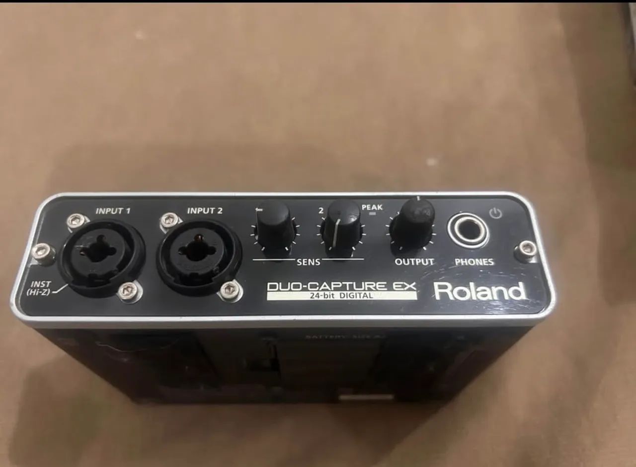 Interface de Áudio Roland Duo Capture EX - Foto 5