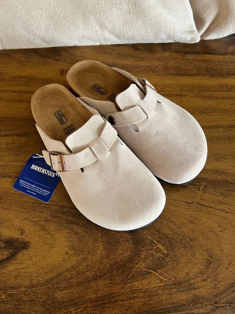 Birkenstock Boston creme número 36BR