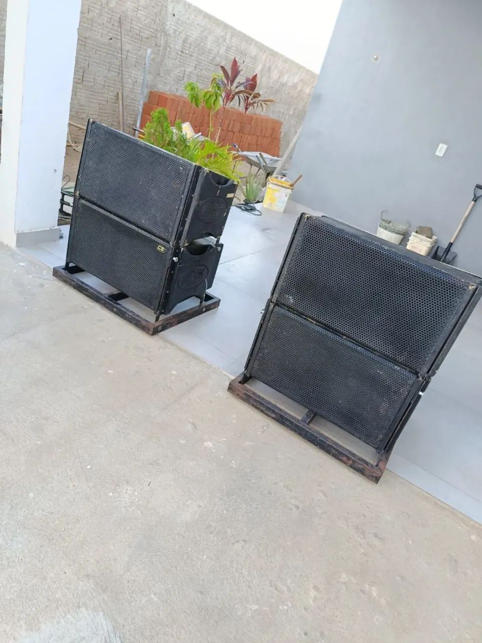 Caixas LINE Array 1x12 + ti ativa+ Passiva 4 unidades  - Foto 3