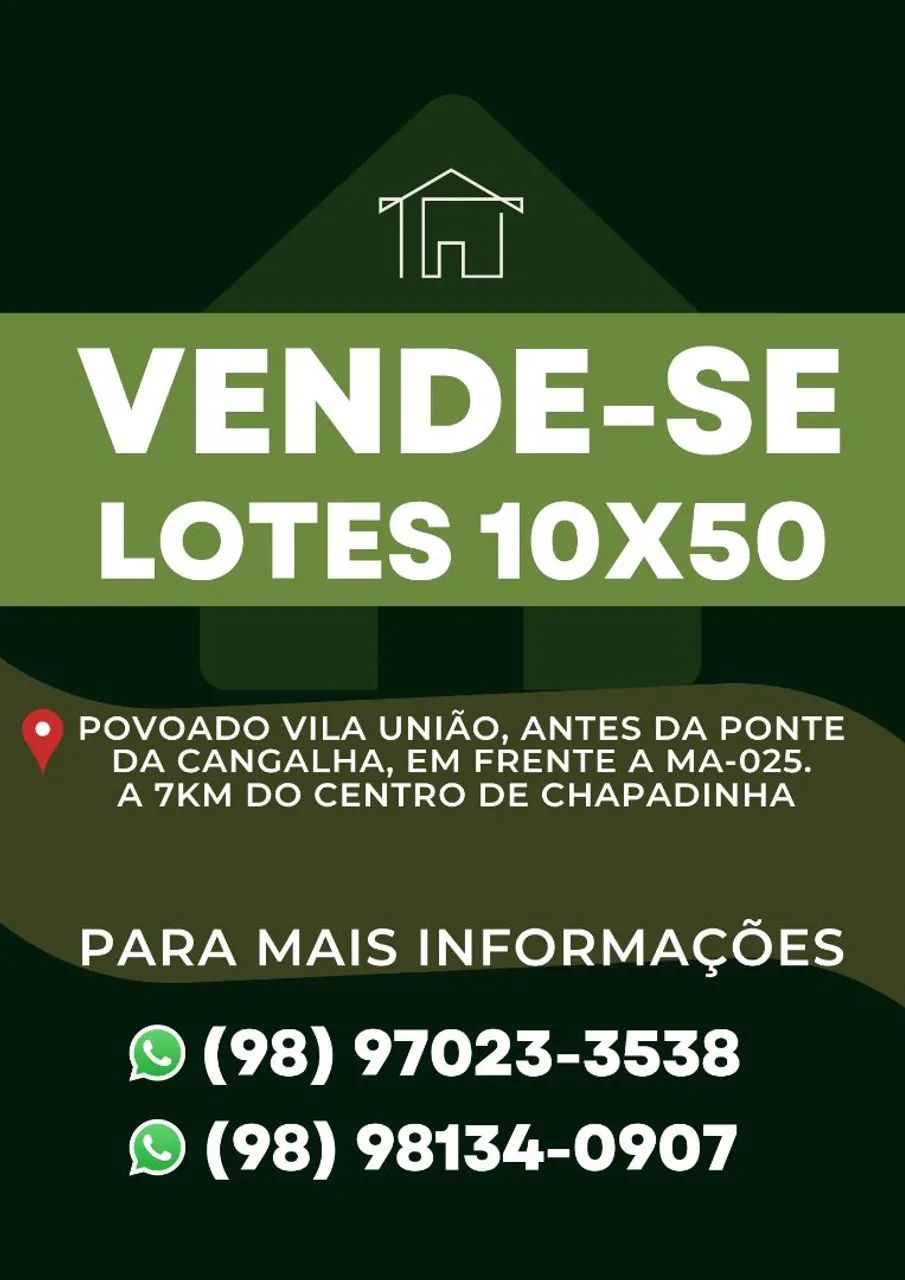 Lotes a venda 