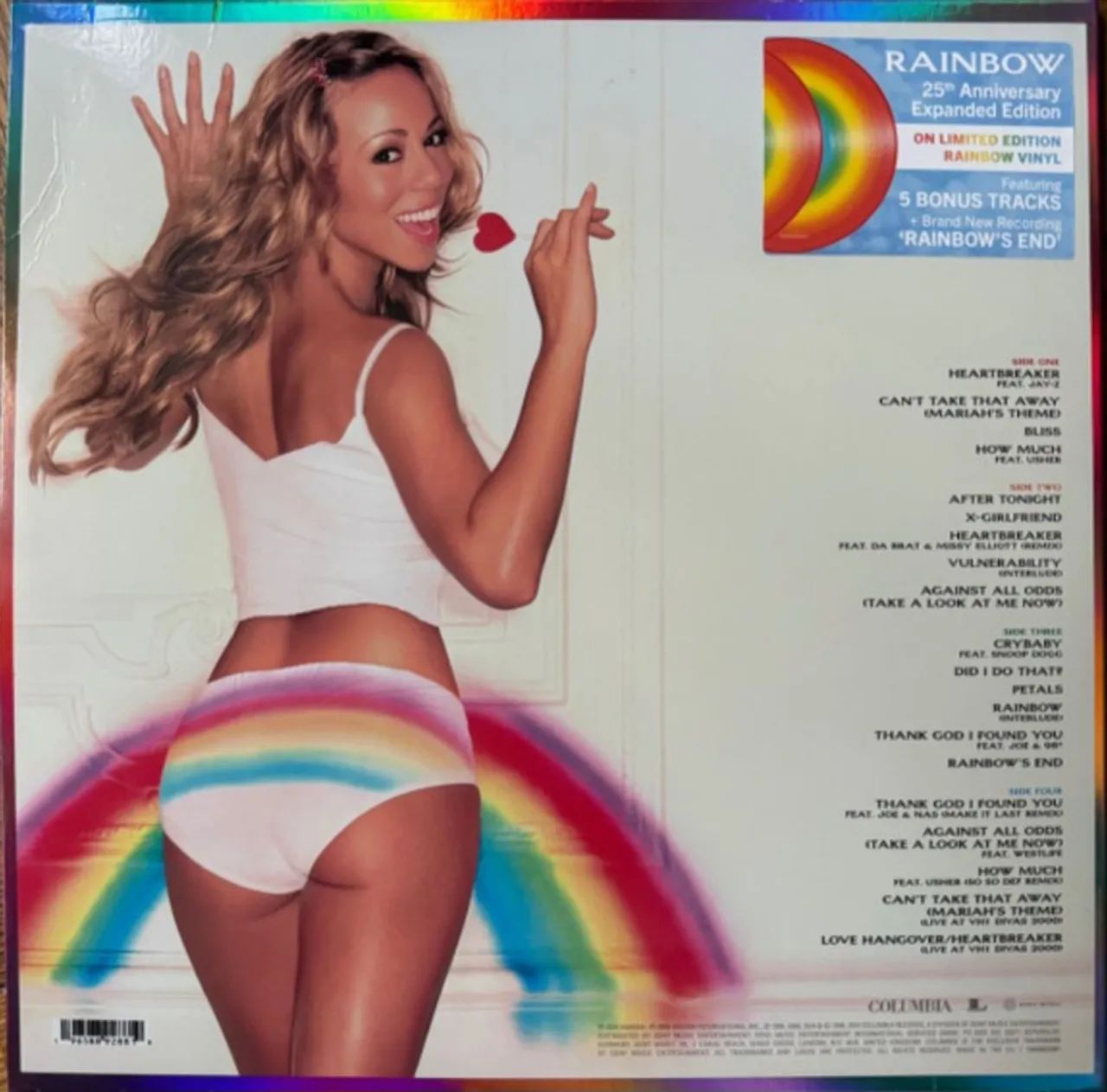 LP Disco de Vinil - Rainbow - Mariah Carey  - Foto 3