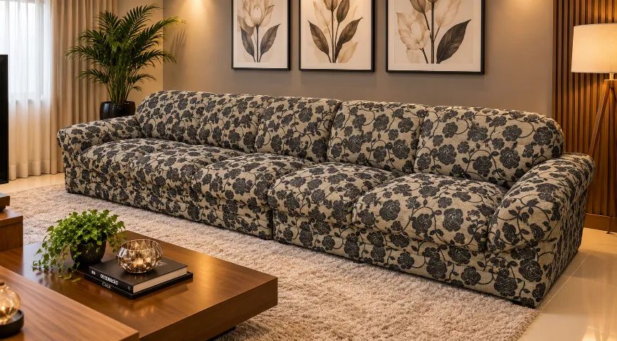 Sofá 5 Lugares Modular Entrego