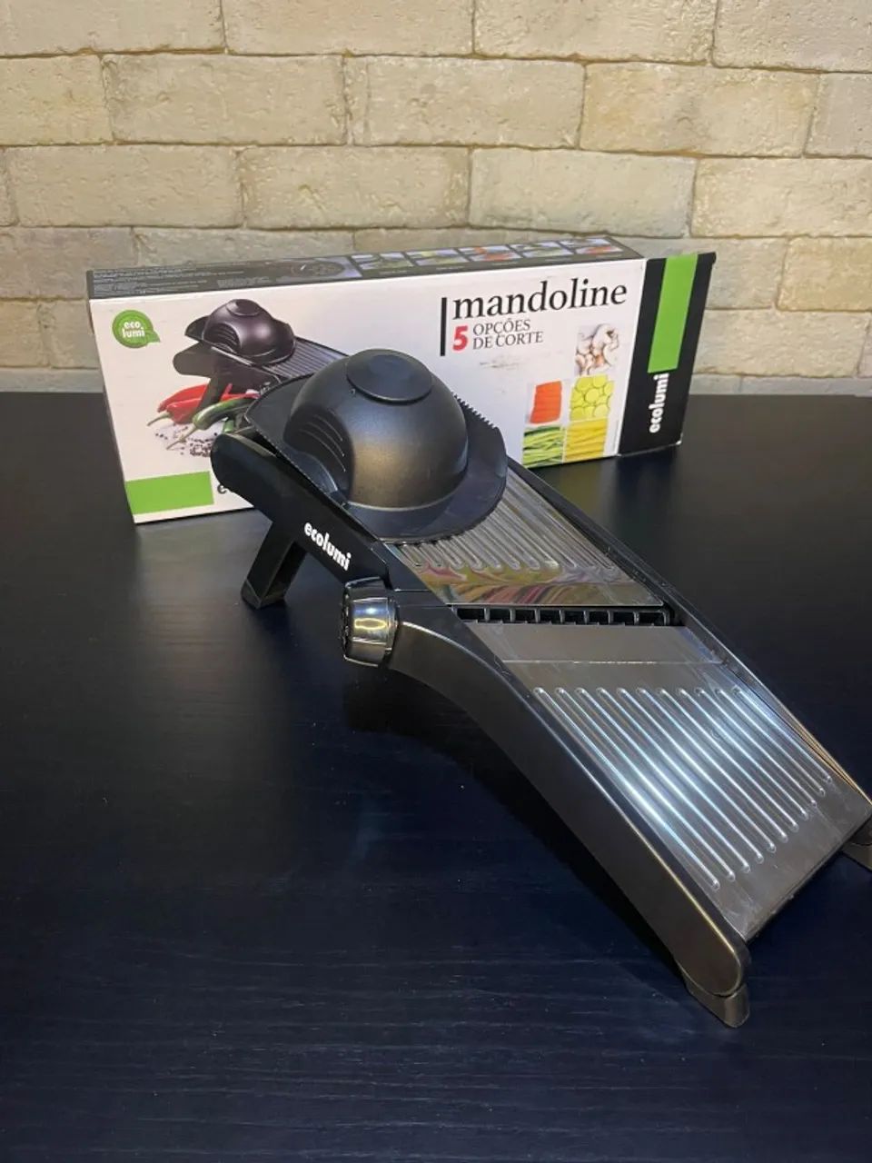 Fatiador Mandoline Inox Novo na Caixa 5 Cortes - Foto 2