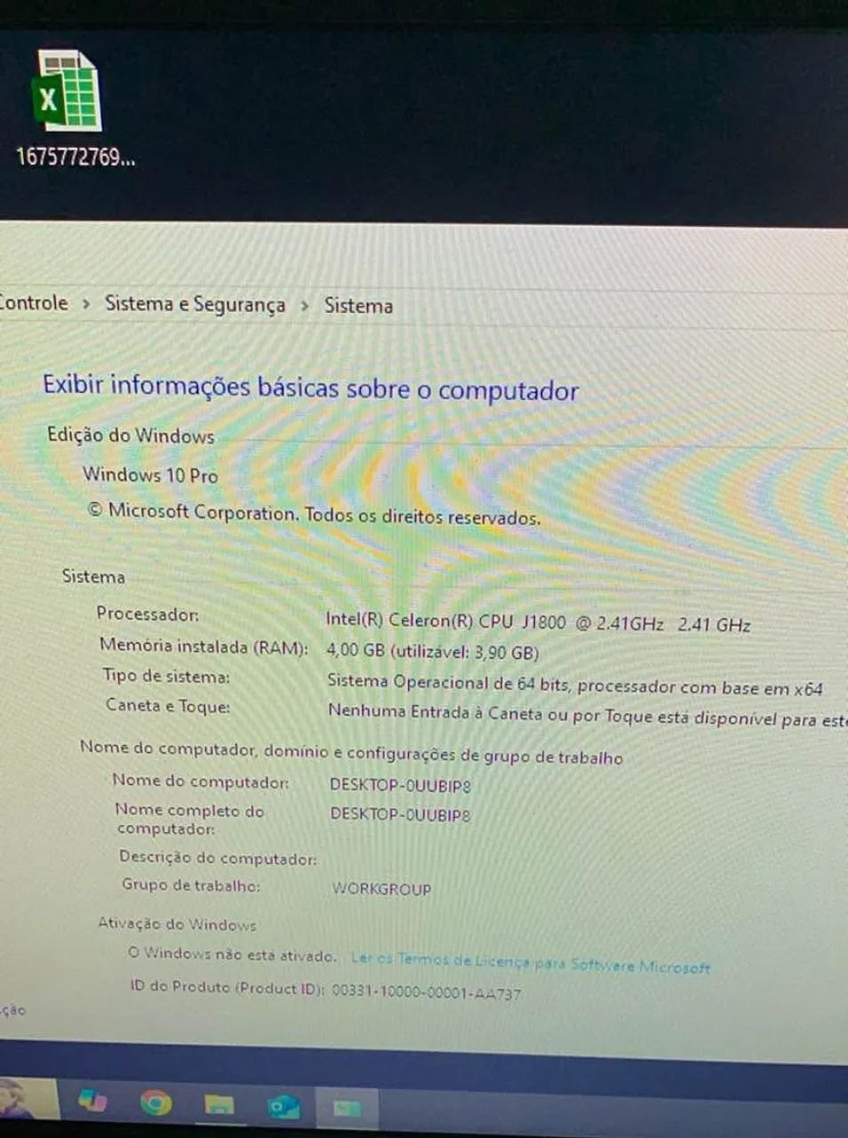 Computador de mesa completo 