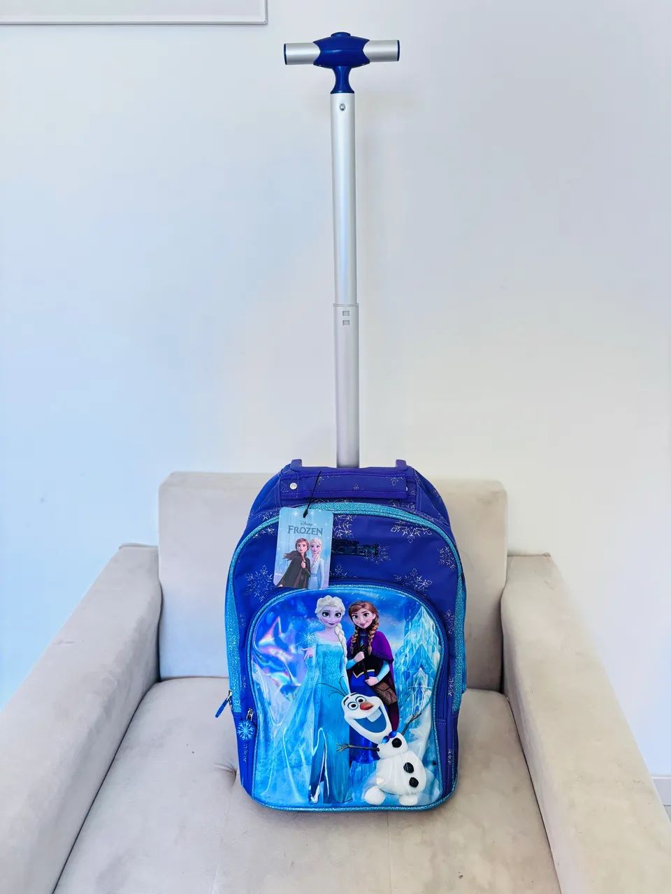 Kit escolar da Frozen: Mochila, Lancheira e Estojo - Foto 4