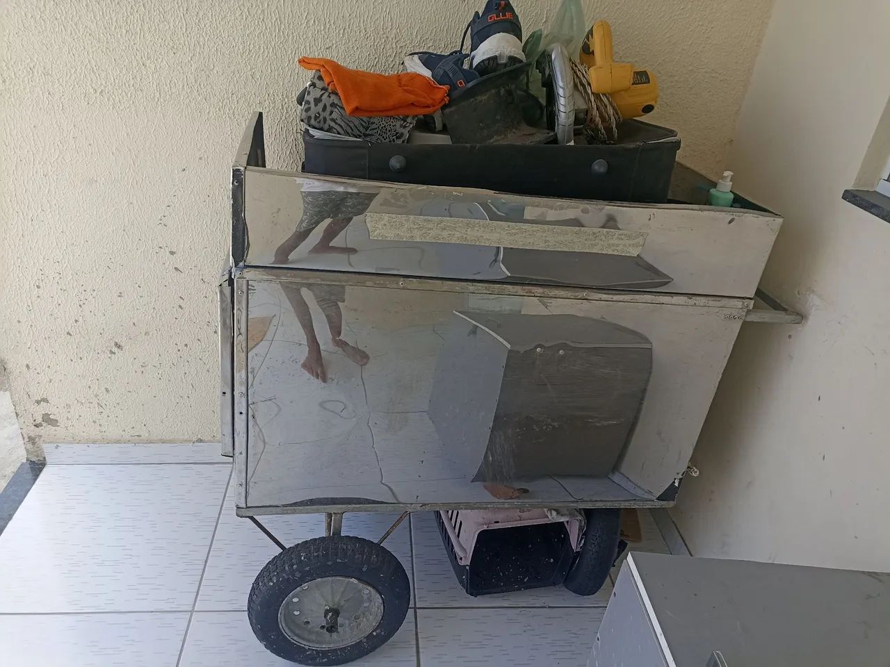 Vendo carrinho de lanches 