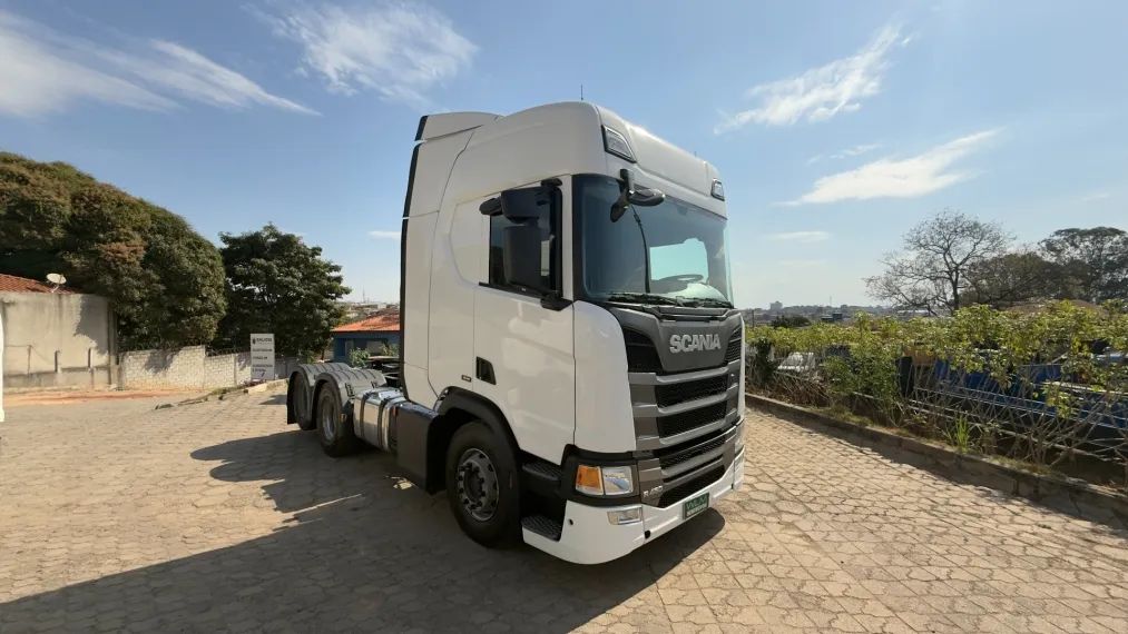 SCANIA R450 A6X2 BRANCO. - Foto 4