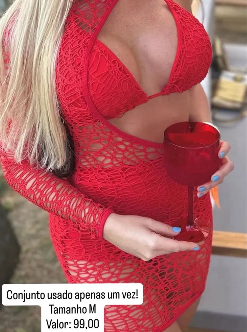 Trijunto vermelho tamanho M