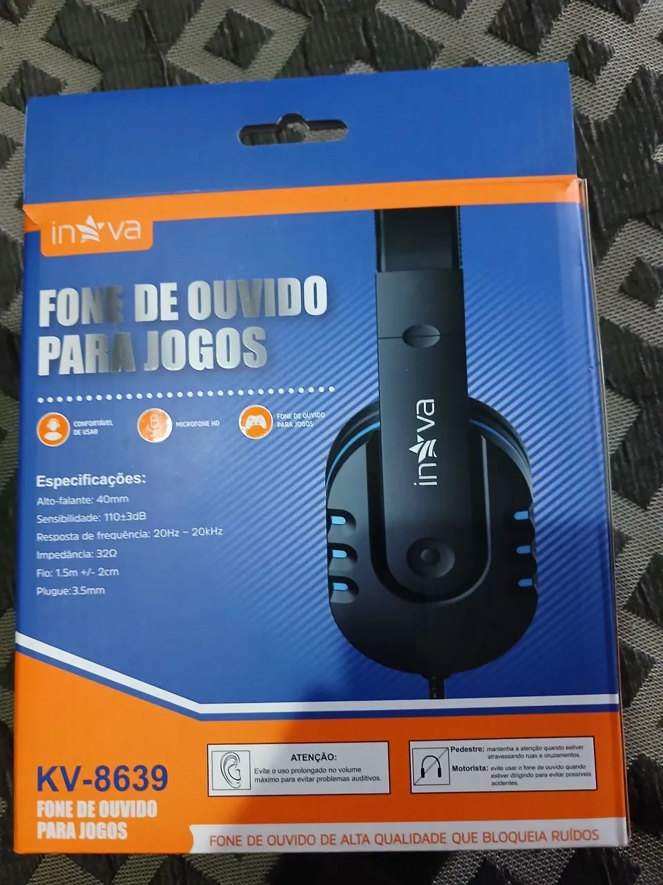 Fone de ouvido para jogos - Foto 3