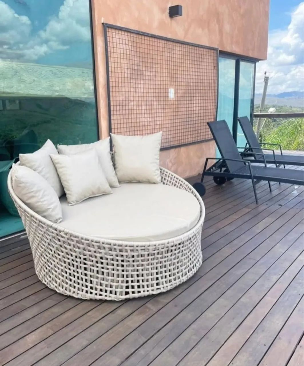 Chaise sofá concha 