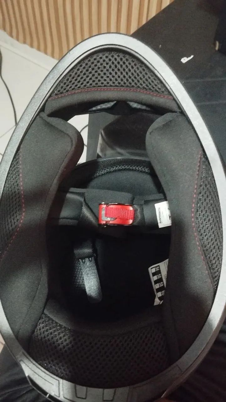 Capacete Race tech preto - Foto 4