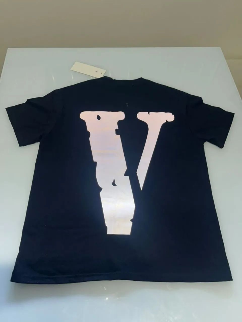 Camisa VLONE 3M Reflective Logo Tee - Foto 2