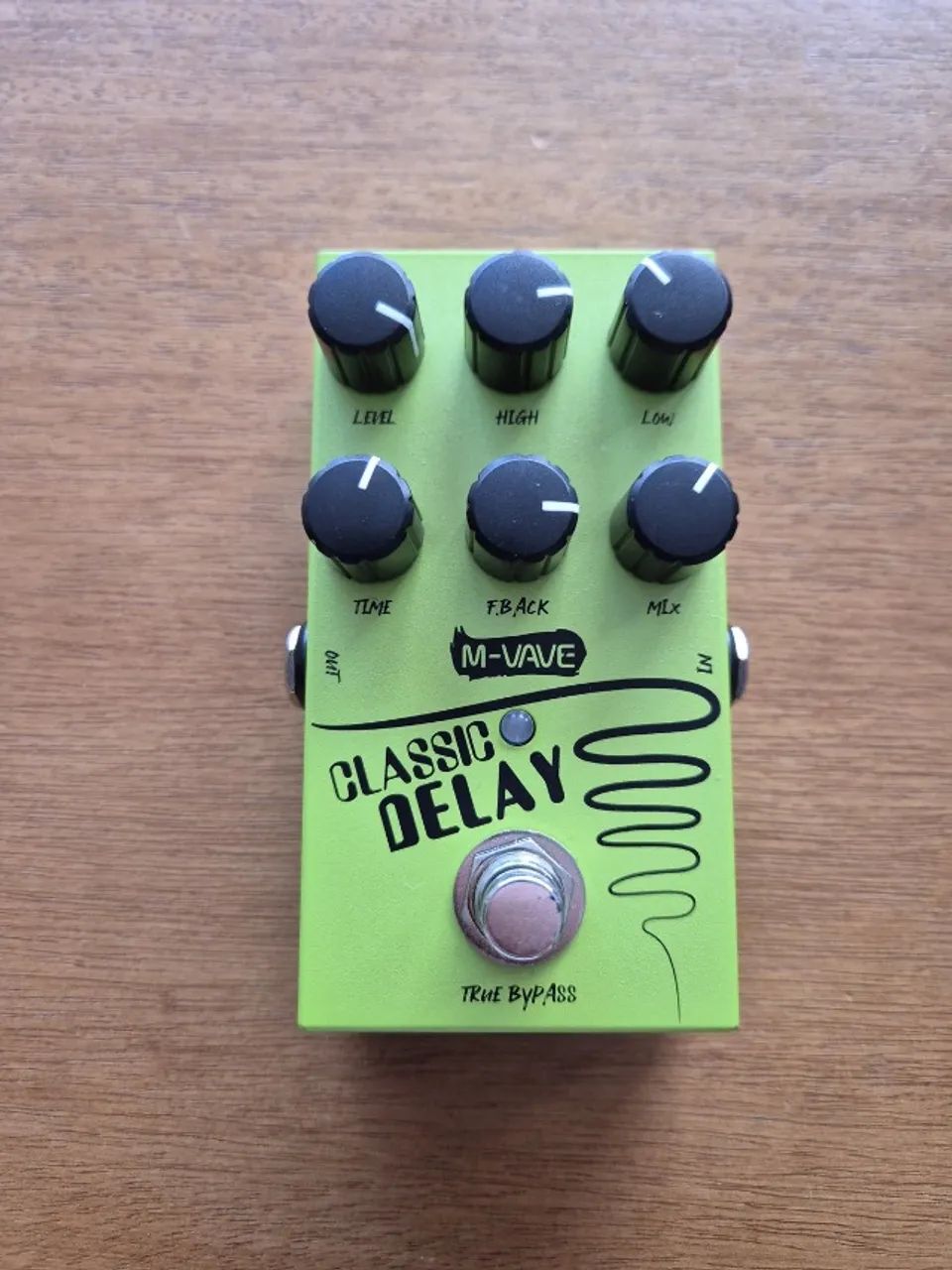 Pedal M-Vave Classic Delay, com caixa original - Foto 4