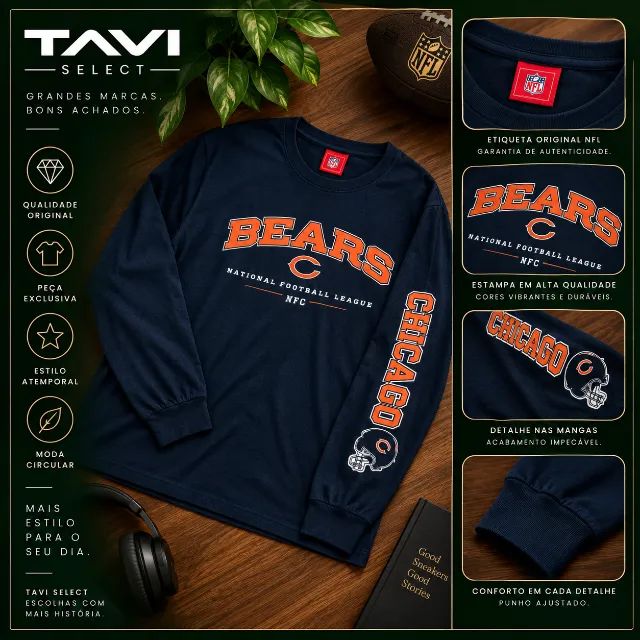 Camiseta Chicago Bears - NFL - Foto 5