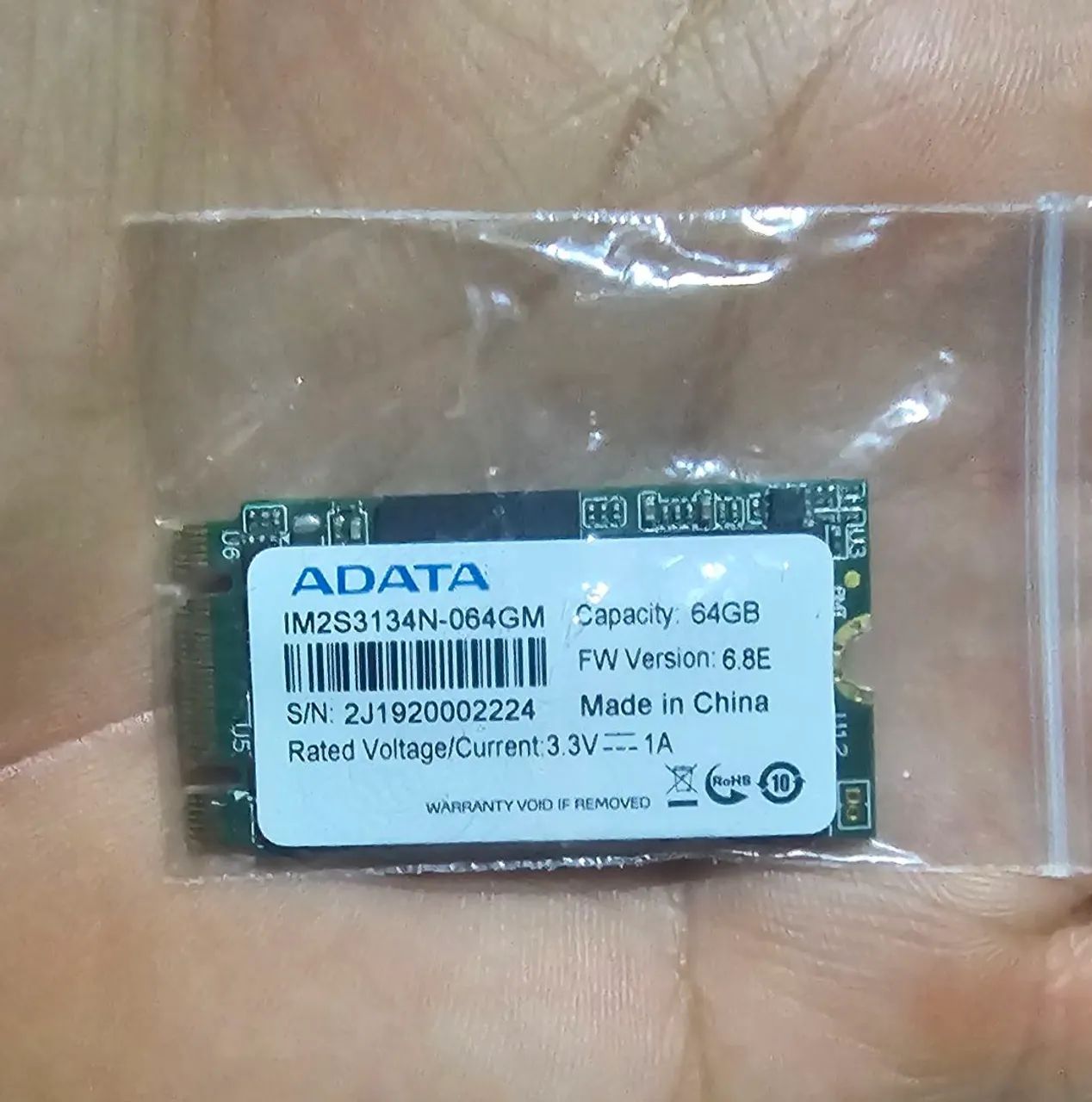 SSD M2 64gb