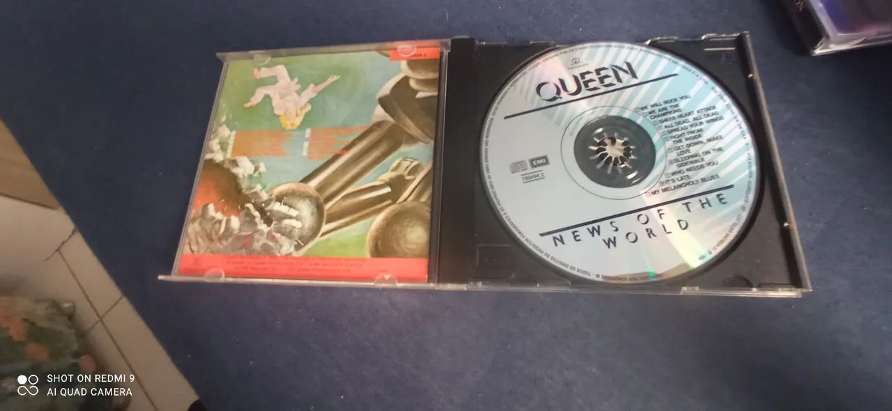 Cd Queen news of the world original  - Foto 3