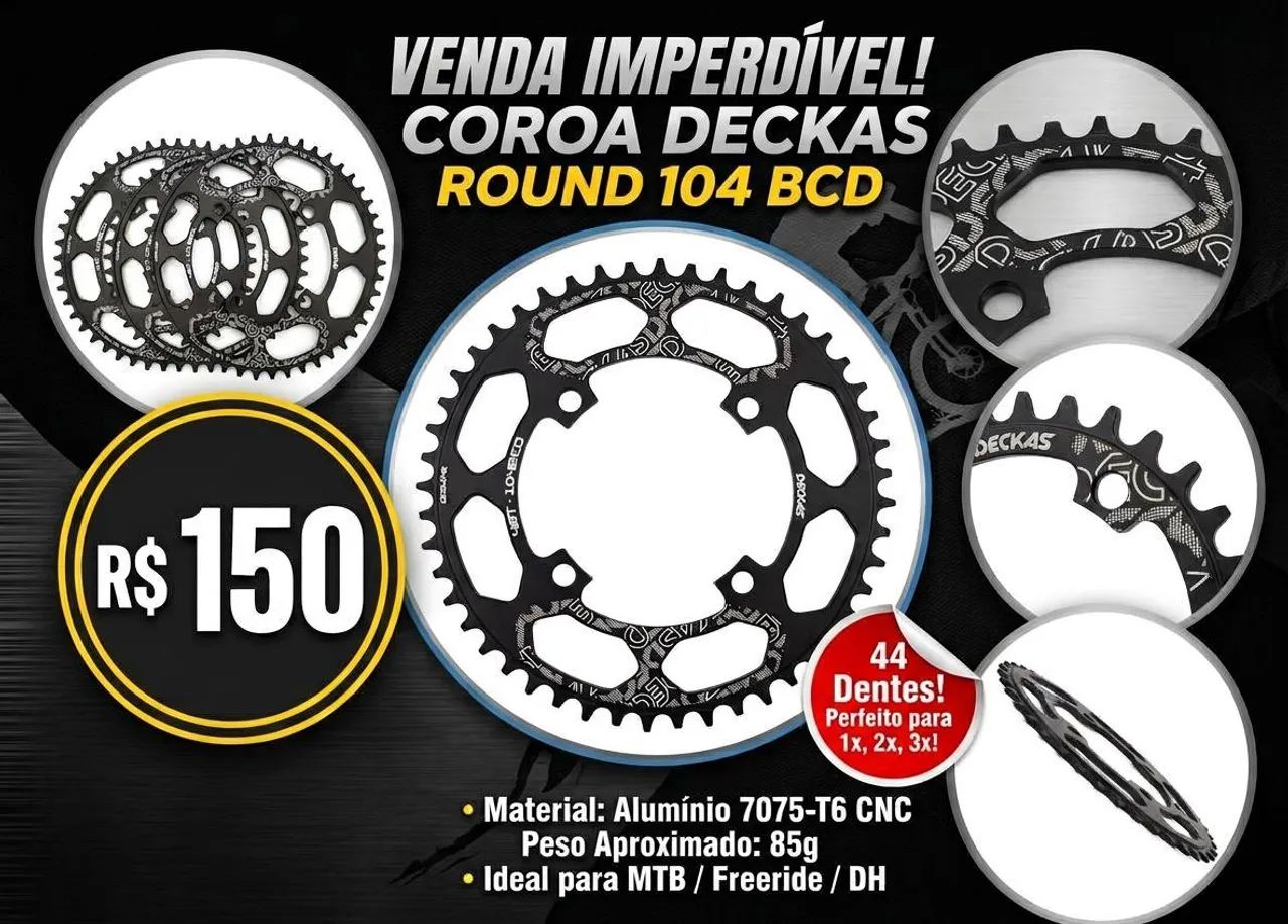 Coroa Deckas BCD 104 44d