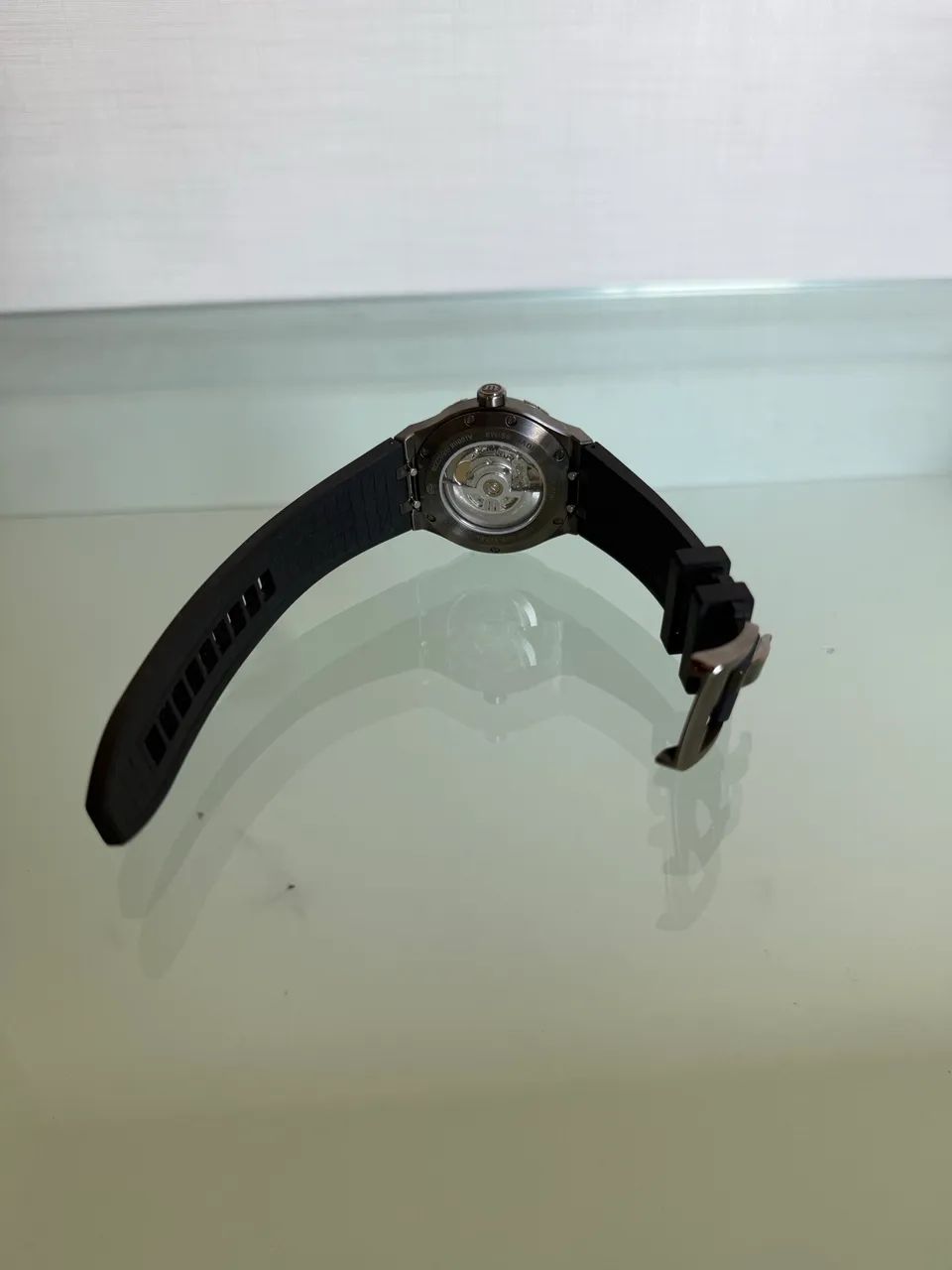 Maurice Lacroix Automatic 42mm Gunmetal Pvd Limited Edition Aikon Com caixa e documentos - Foto 4
