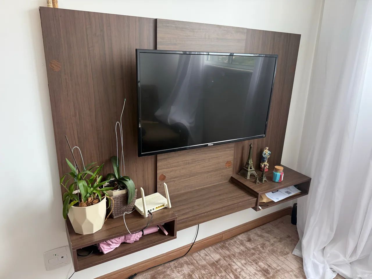 Painel de Tv madeira 
