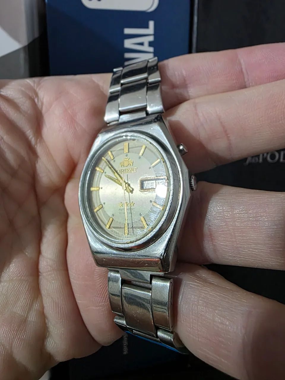 Orient 3 Estrelas Automático Vintage - 21 Jewels Original - Foto 5
