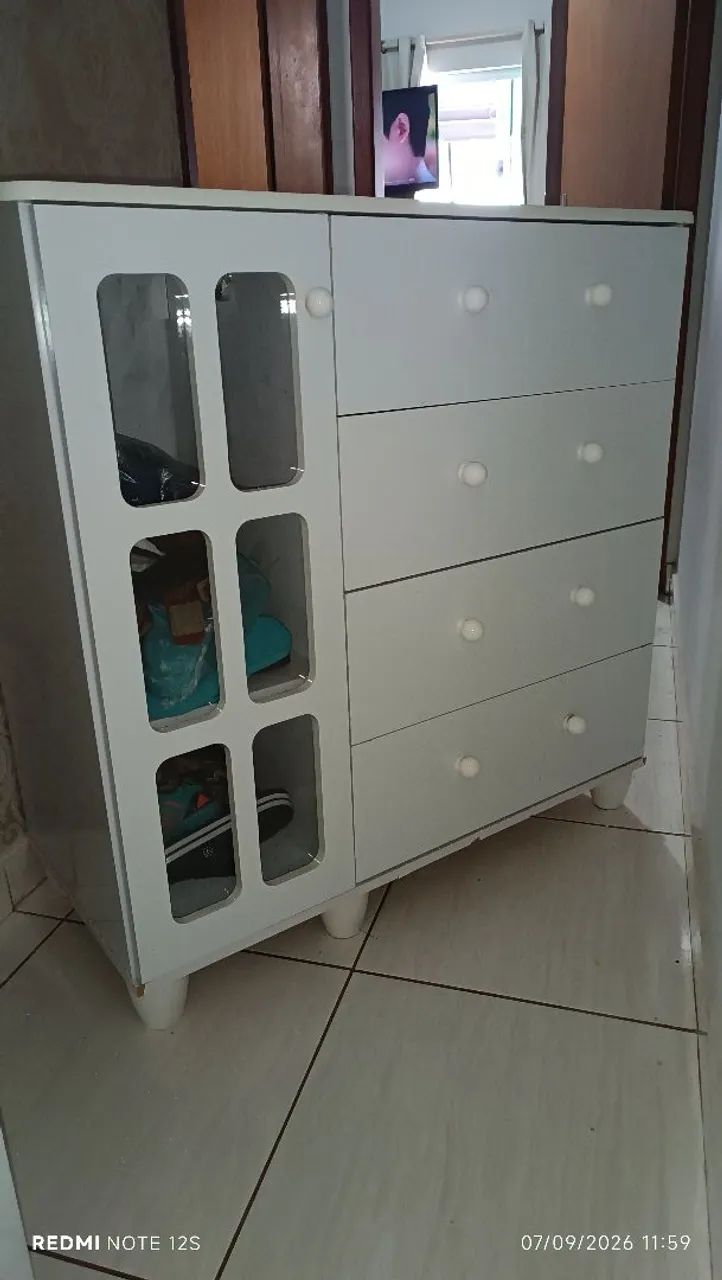 GUARDA ROUPA E COMODA INFANTIL... - Foto 3