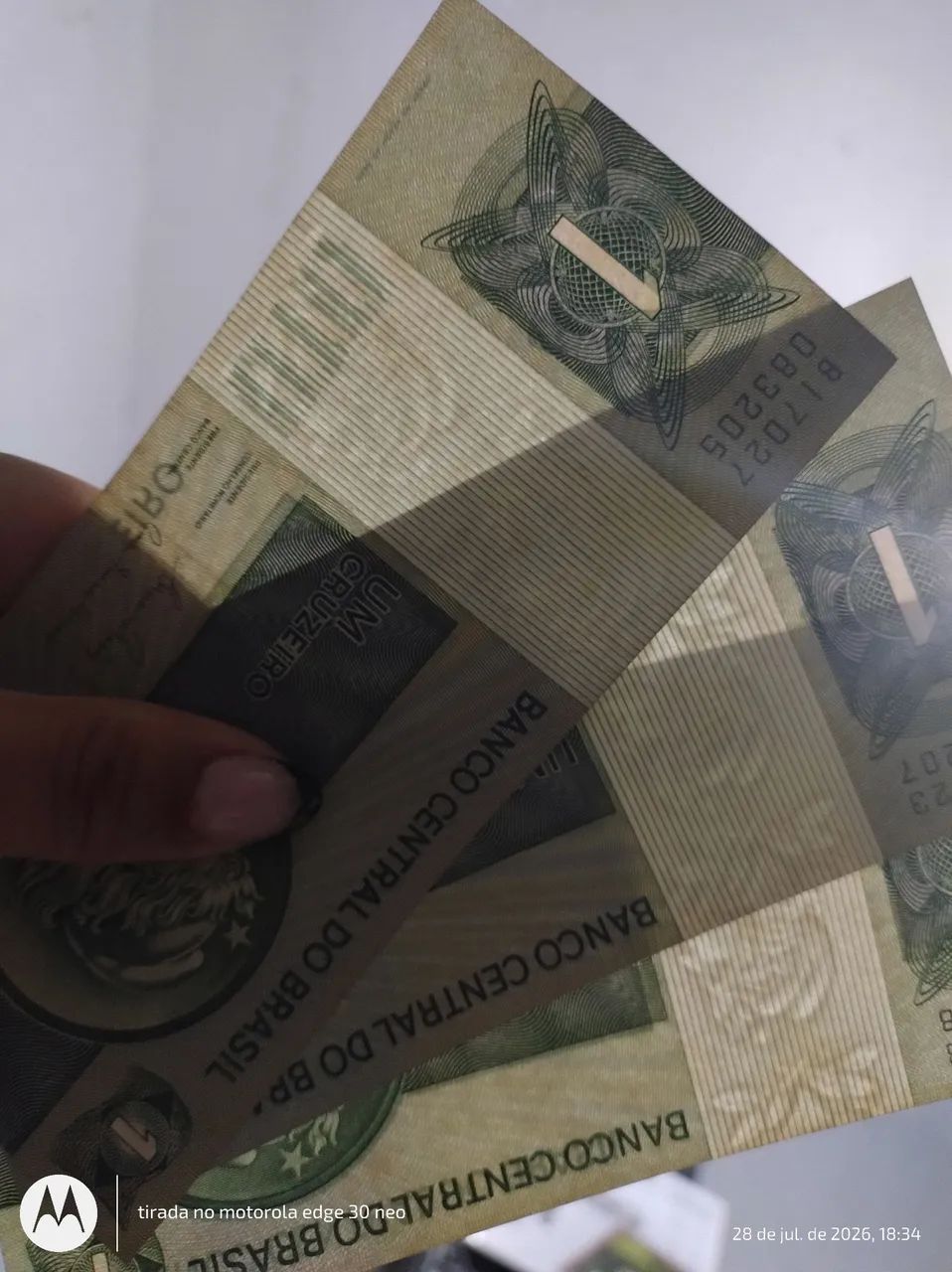 Cédulas antigas de Cruzeiros  - Foto 3