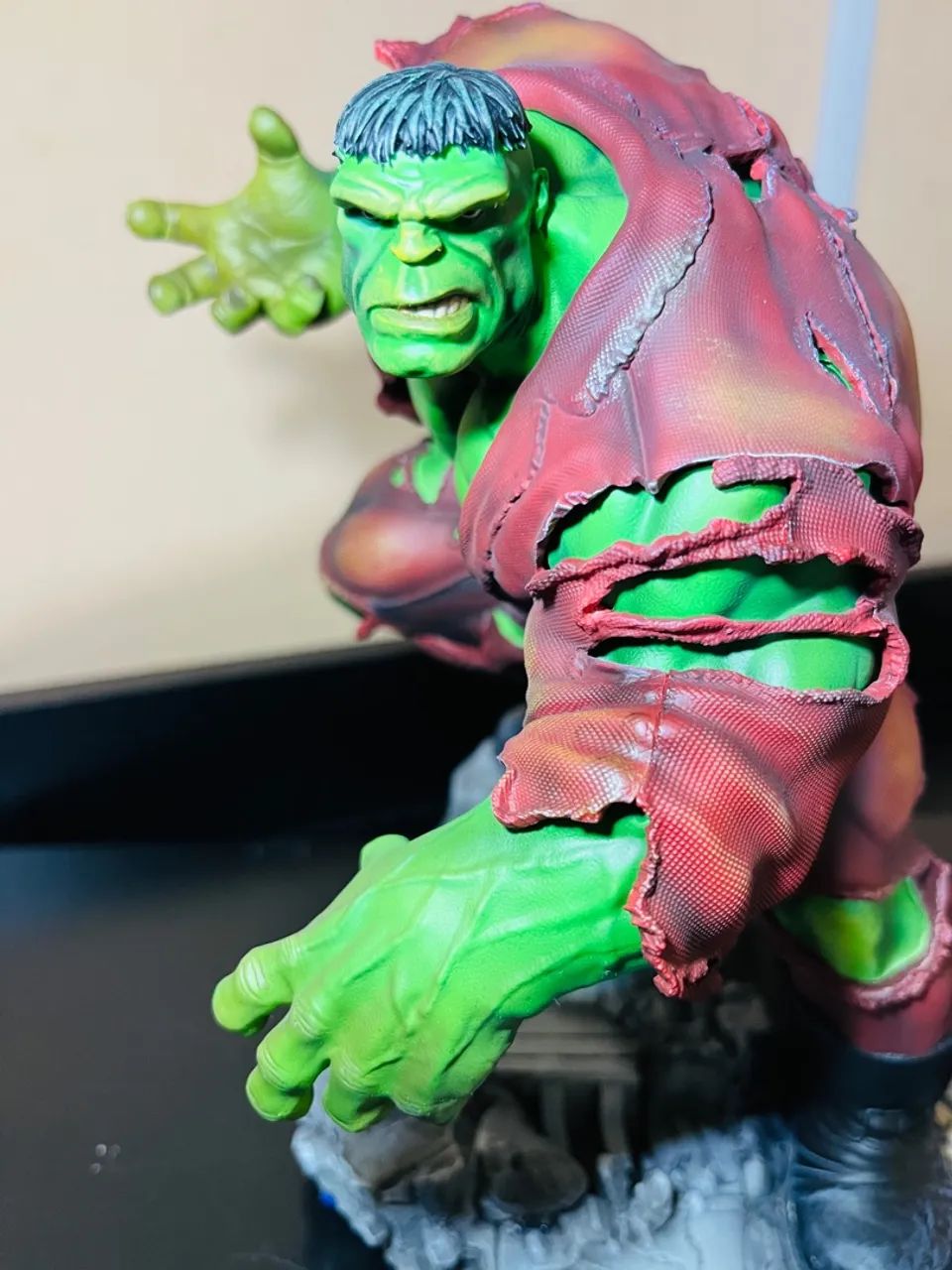 ESTÁTUA HULK 1/10 DA IRON STUDIOS  - Foto 2