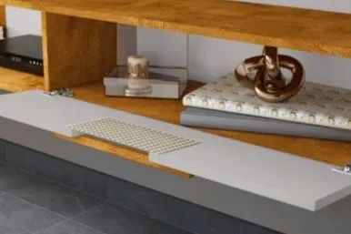 Painel Tv Até 65" Jeri Naturalle Off White -FAZEMOS ENTREGA! - Foto 2