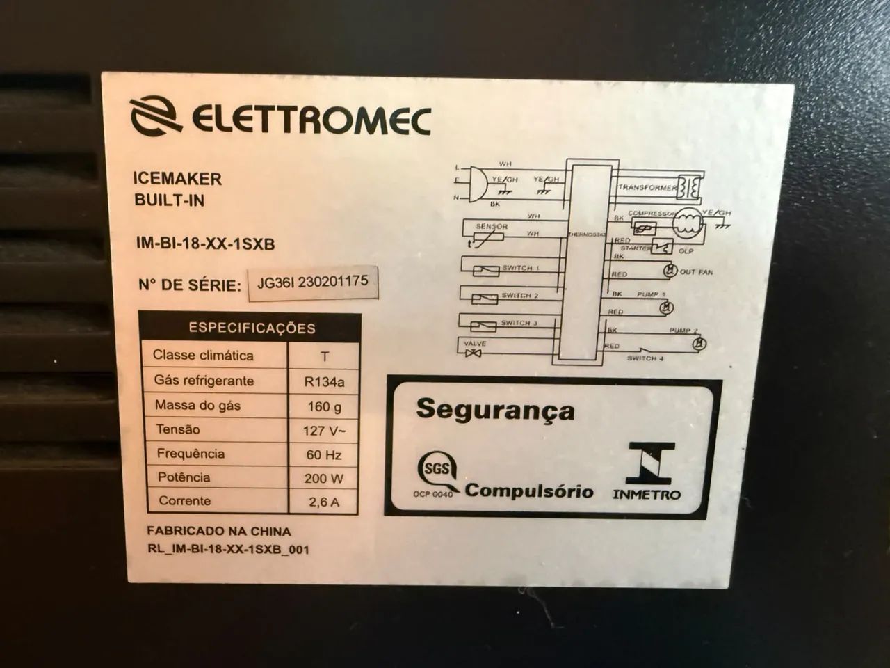 Máquina de gelo Elettromec 18kg - Foto 2