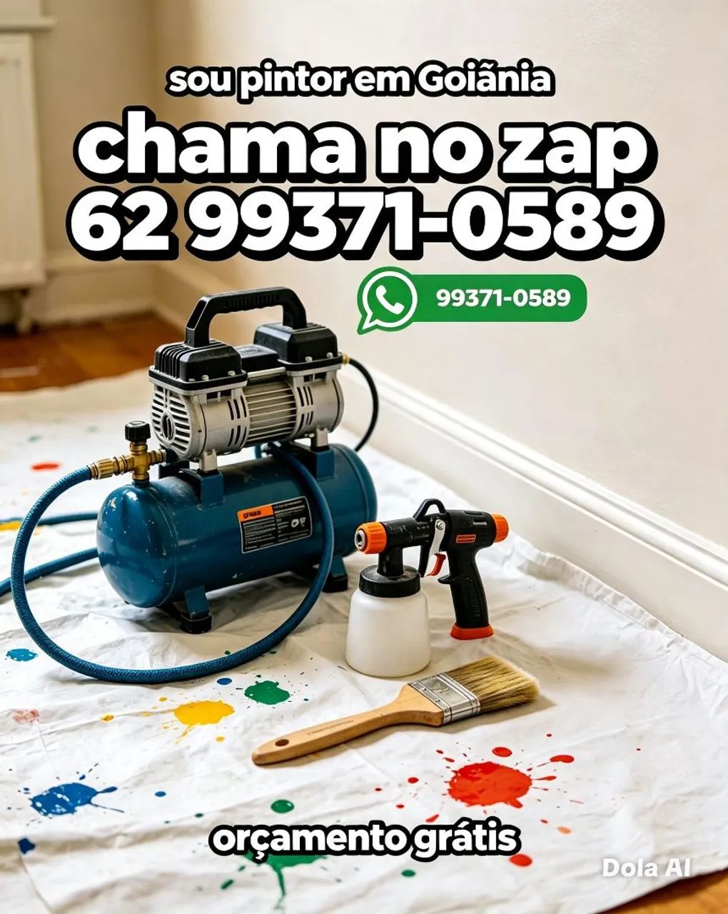 Pintor de casas residenciais