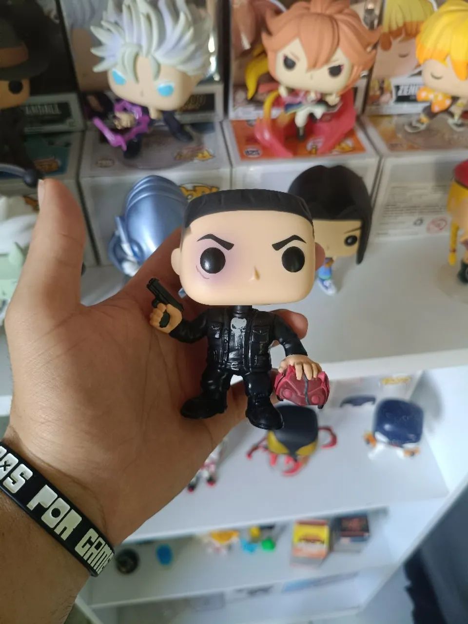 Funko pop the punisher edição limitada chase