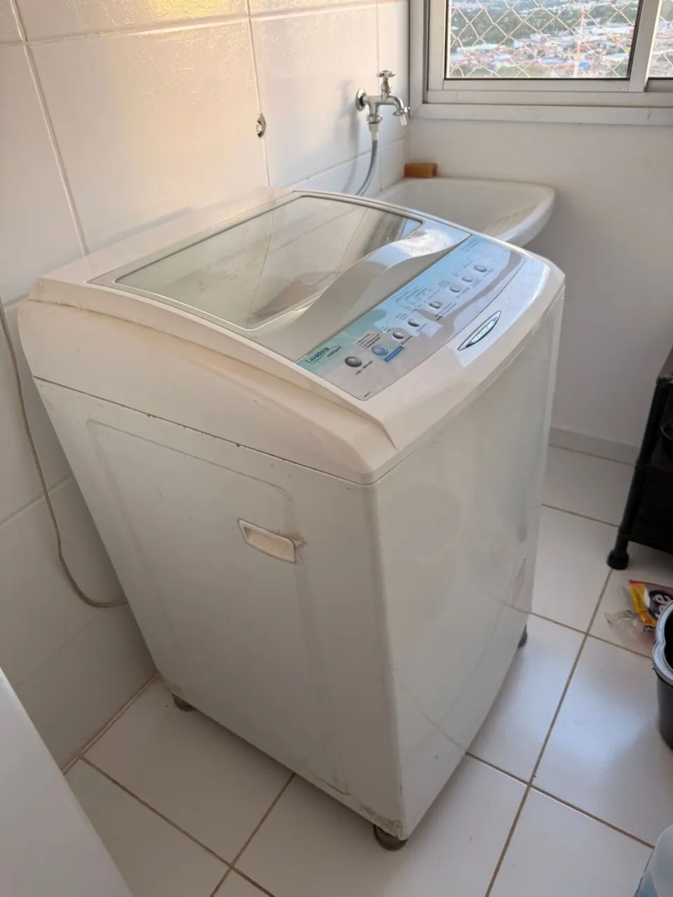 Máquina de lavar Brastemp quente/frio