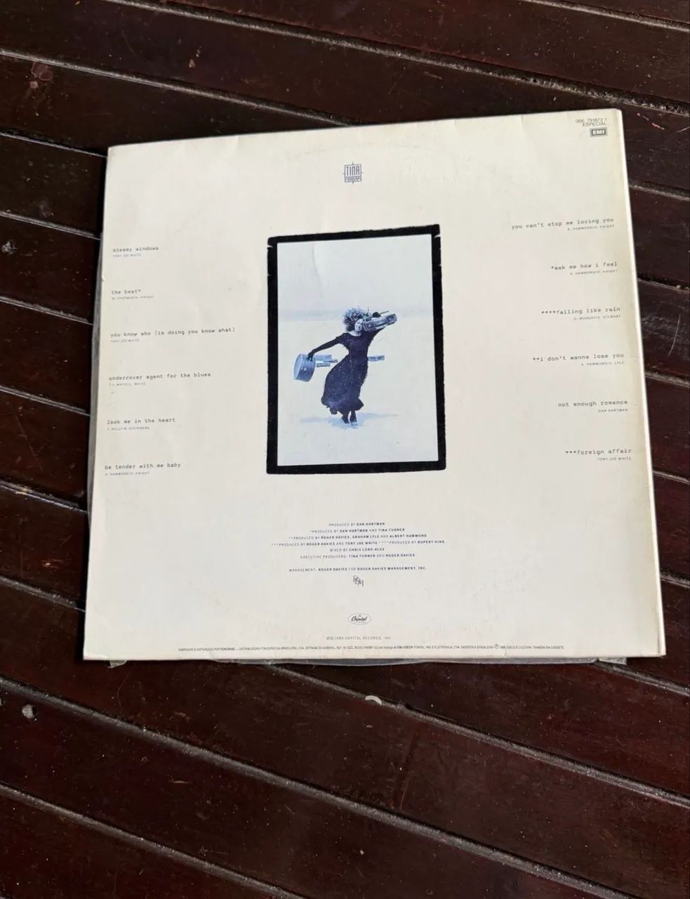 vinil tina turner foreign affair 1989 acompanha encarte - CDs