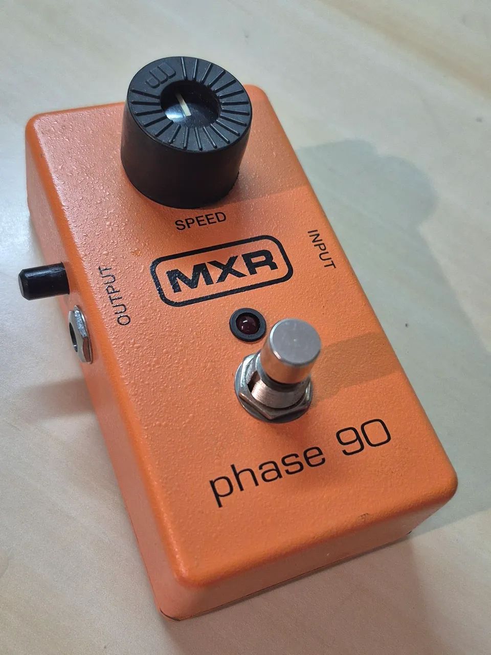 MXR Phase 90 Script logo DC電源MOD Pedal MXR Phase 90 com Mod Script/Logo (na caixa original