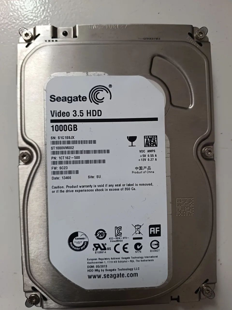 Hd seagate 1TB dvr nvr cpu cftv  - Foto 2