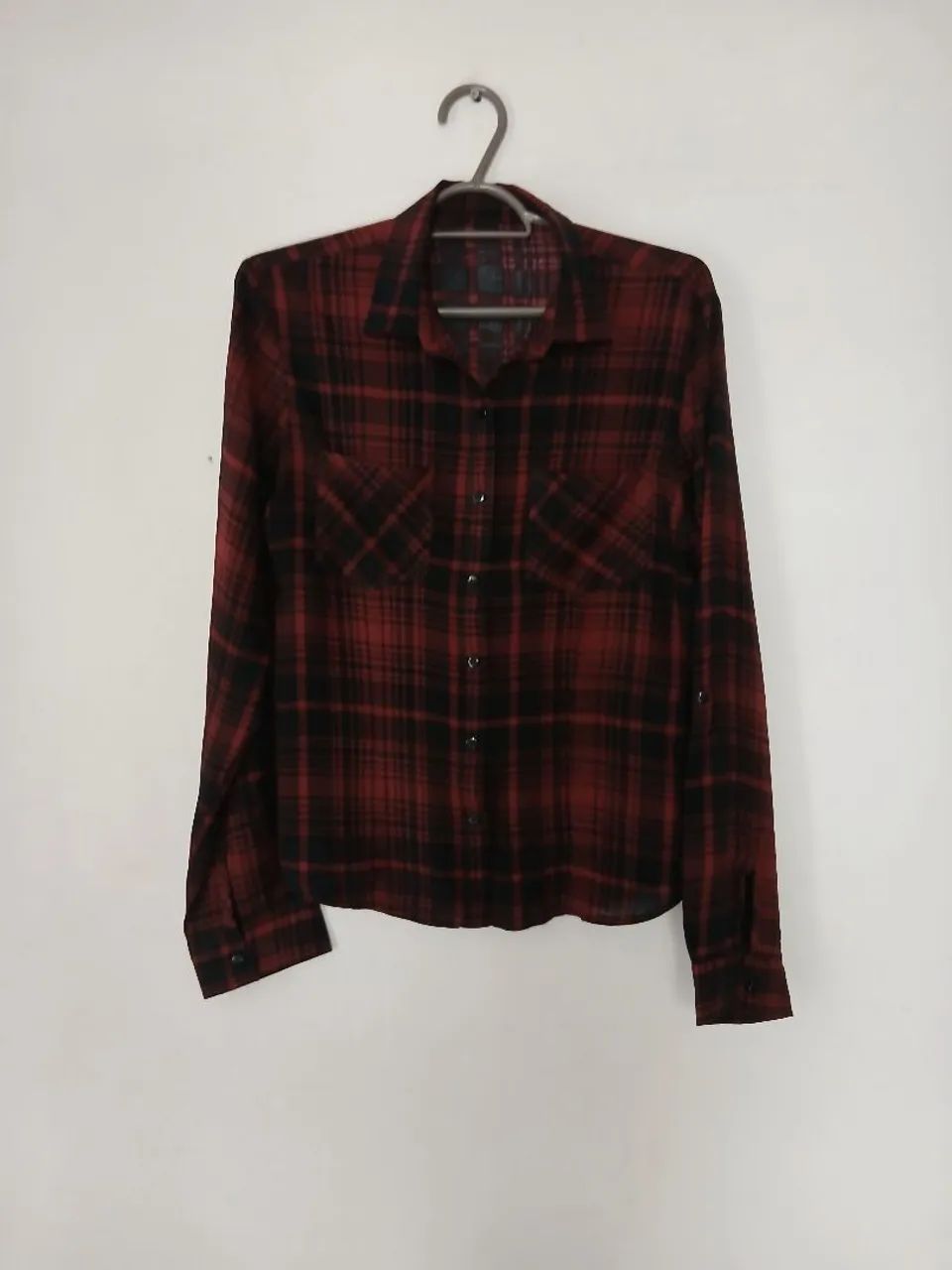 Camisa xadrez Tamanho M