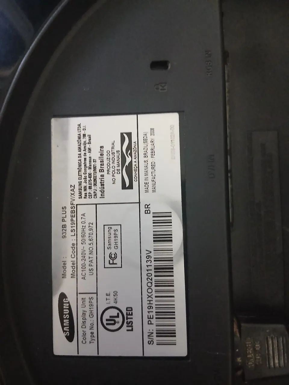 Monitor para PC Samsung  - Foto 2