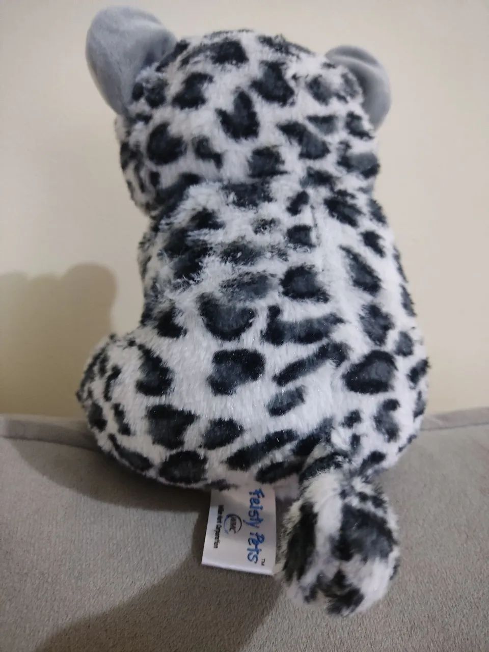 Feisty Pets Pelúcia Leopardo Das Neves  - Foto 3