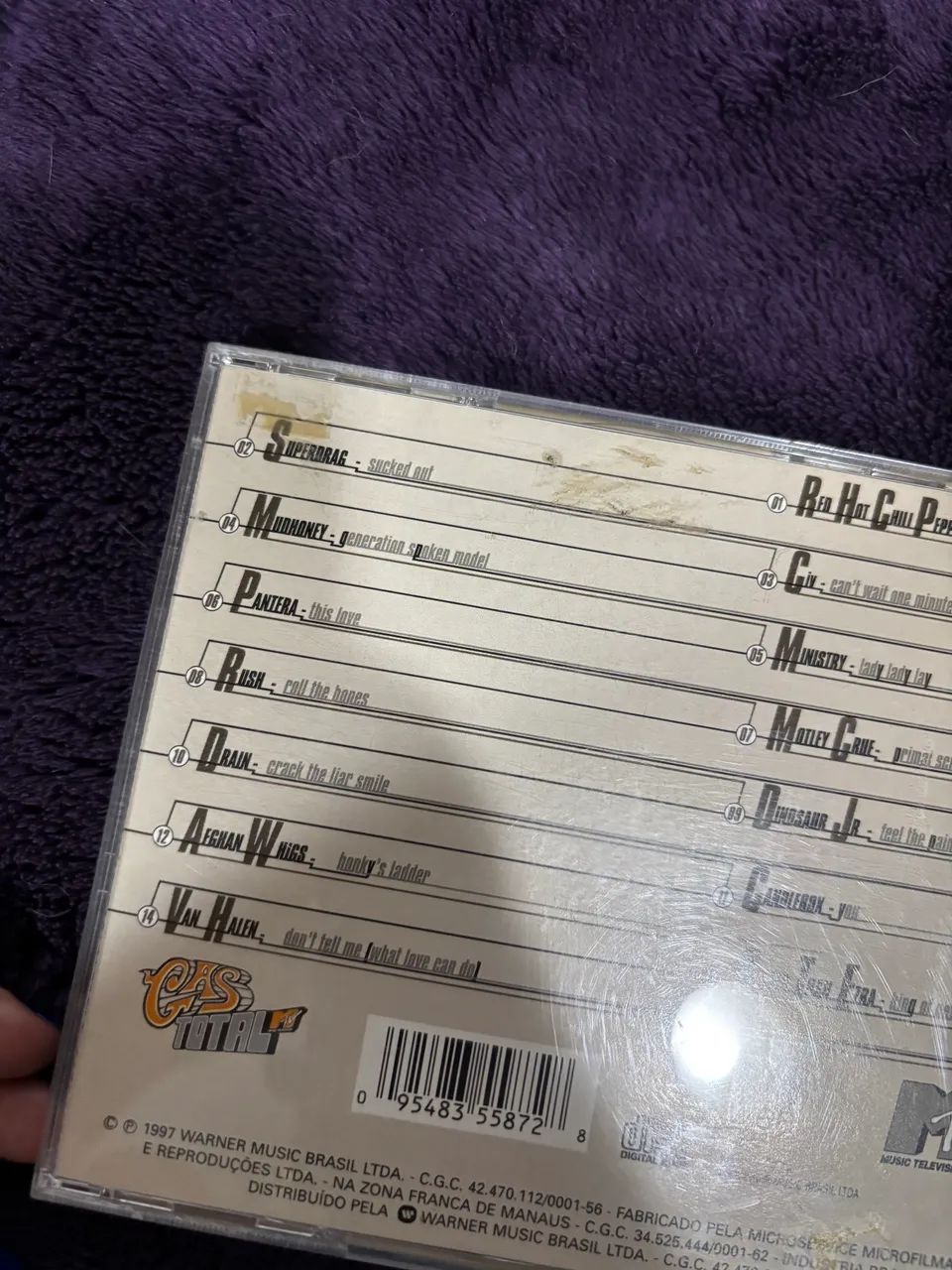 Cd gás total MTV 1997 - Foto 3