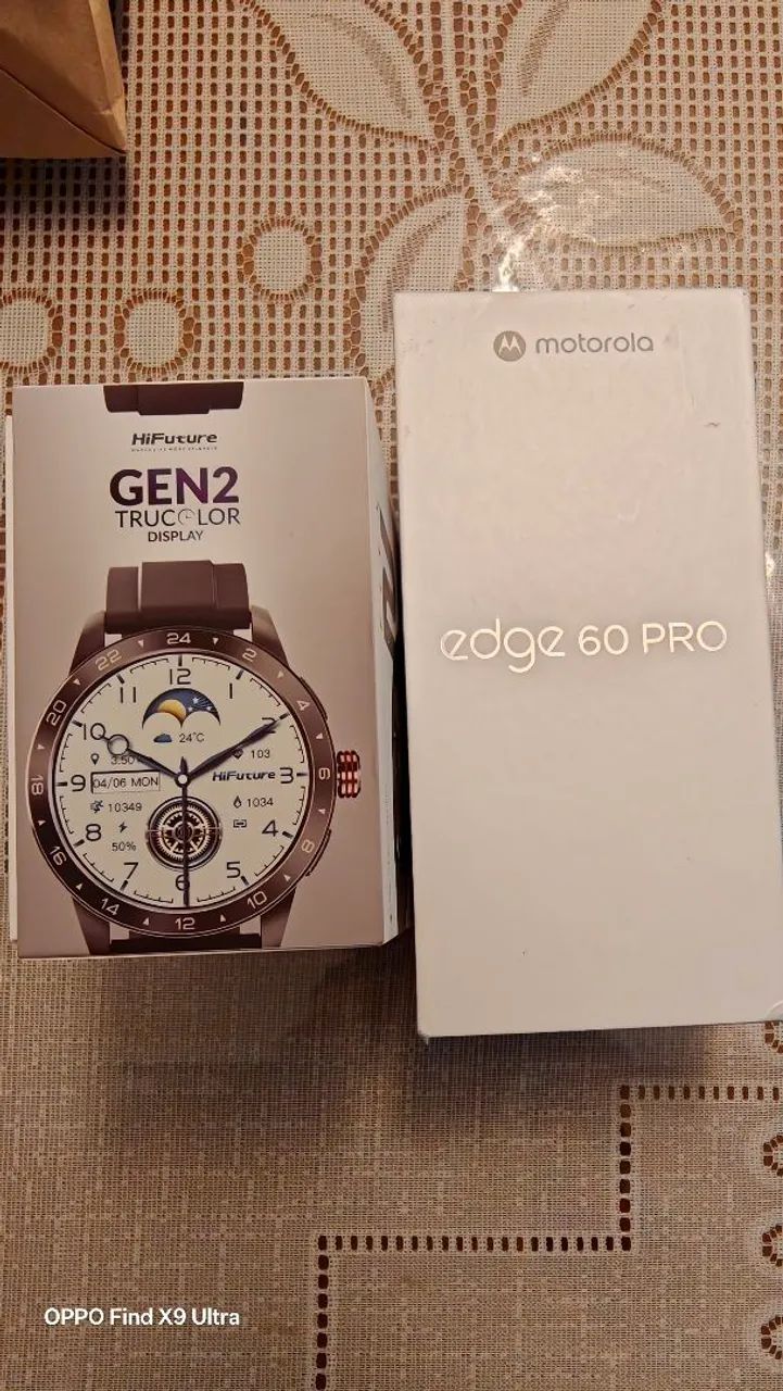 Motorola Edge 60 Pro e Smartwatch 