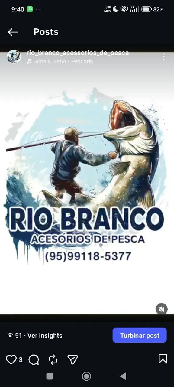 Rio Branco acessórios de pesca ? - Foto 4