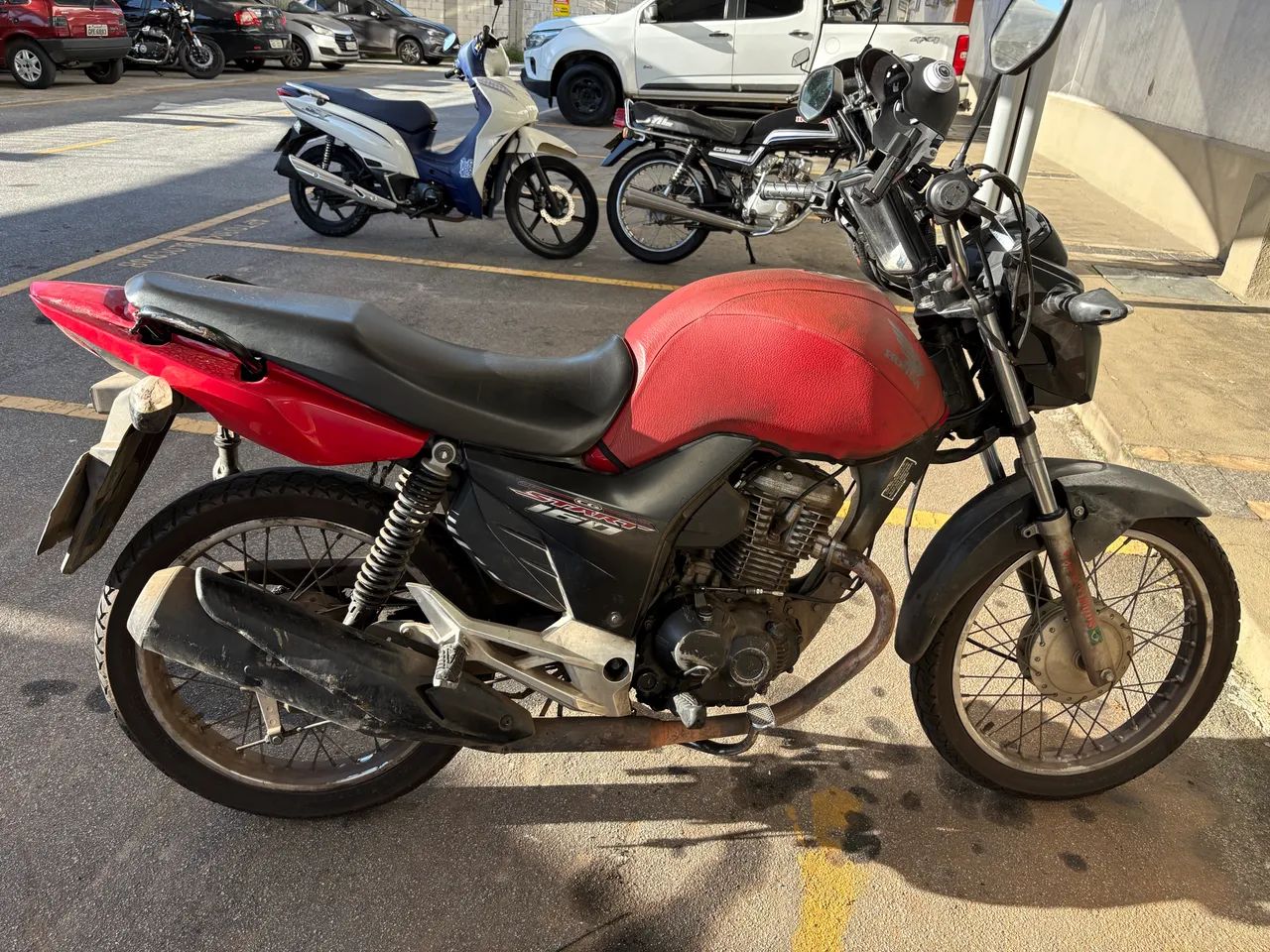 ALUGO MOTO PARA APLICATIVO UBER/99/IFOOD (HONDA CG START 160) ALUGUEL R$270,00 POR SEMANA