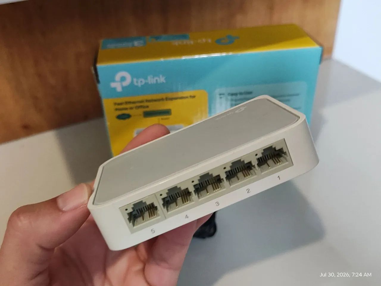 Switch 5 portas 10/100MBPS TP-Link TL-SF1005D - Foto 3
