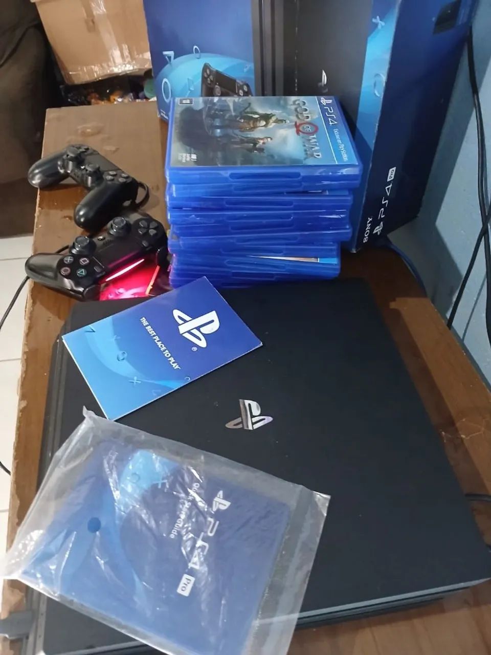 Ps4 pro com ou sem jogos com (3000) sem (1800) - Foto 2