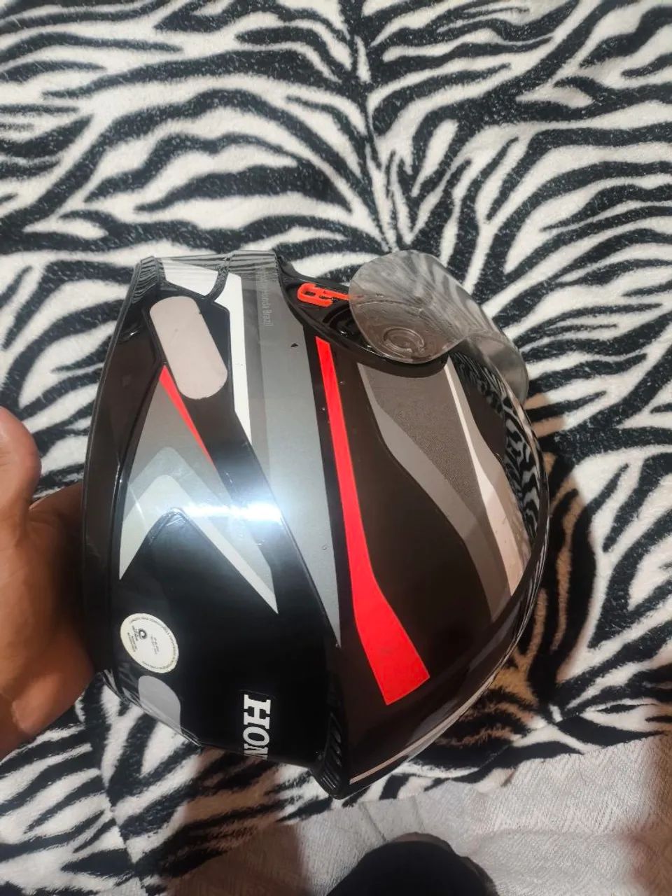 CAPACETE ORIGINAL DA HONDA N°58 - Foto 4