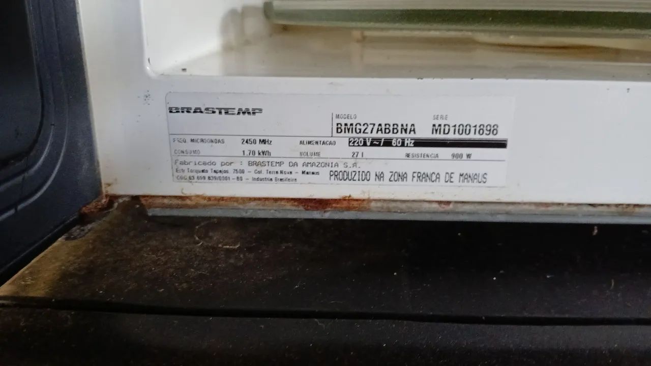 Micro-ondas Brastemp 27litros - 220v. - Foto 3